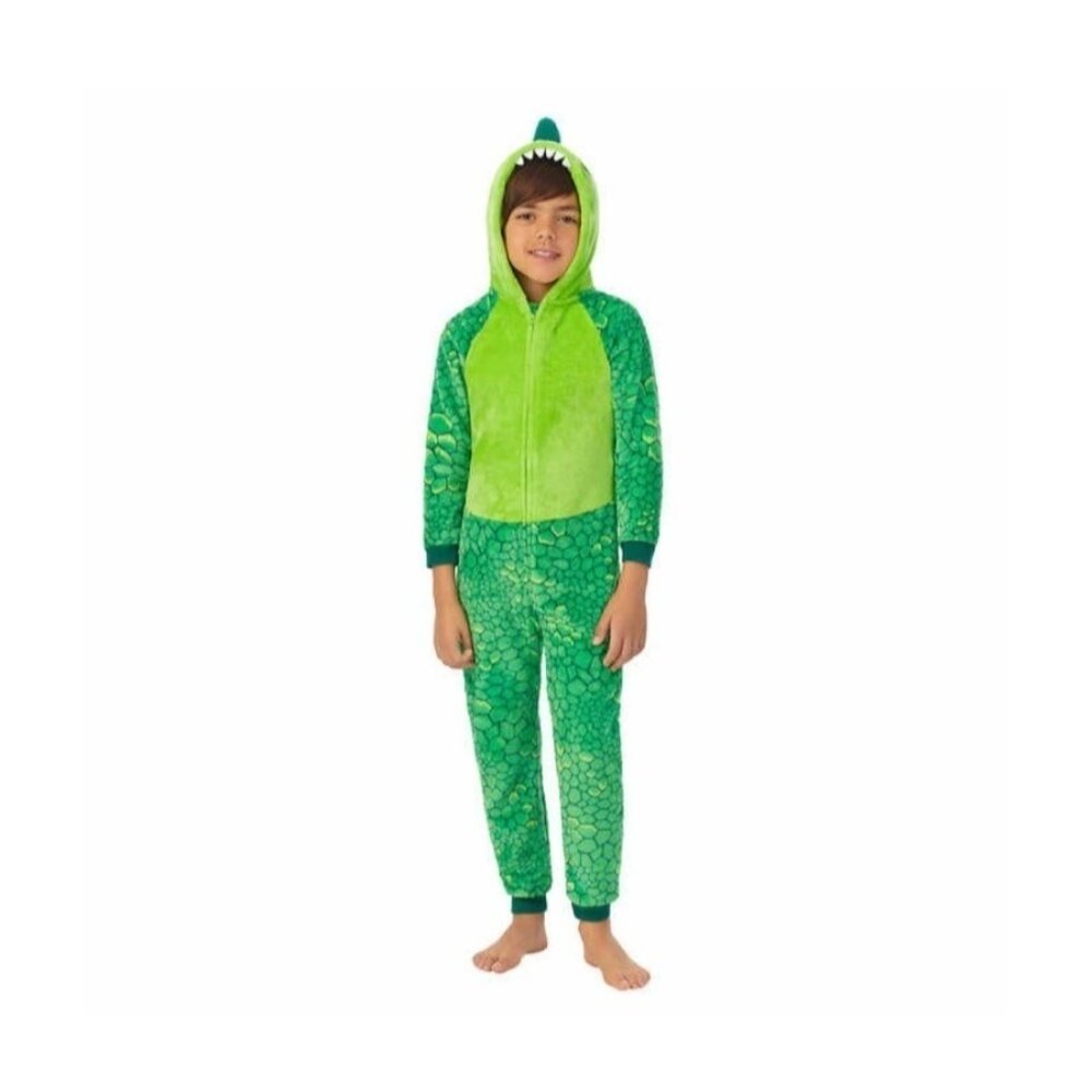 SAINT EVE DINO YOUTH BLANKET SLEEPER SIZE 7-8 - Picture 9 of 9